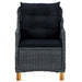 Set mobilier de grădină, 5 piese, gri închis - WALTI WALTI