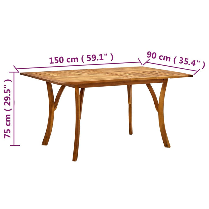 Set mobilier de grădină, 5 piese, gri închis - WALTI WALTI