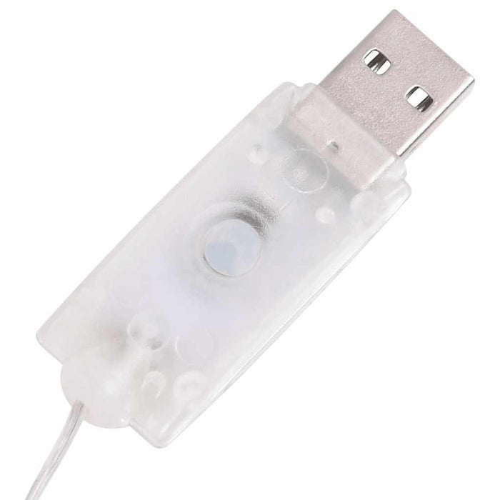 Figurină decorativă Crăciun om de zăpadă LED 60 cm țesătură lux - WALTI WALTI