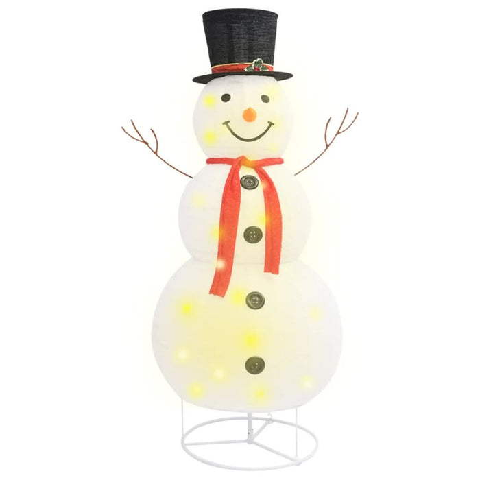 Figurină decorativă Crăciun om zăpadă LED 180 cm țesătură lux - WALTI WALTI