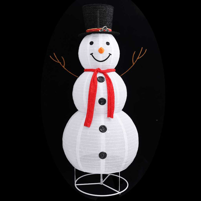 Figurină decorativă Crăciun om zăpadă LED 180 cm țesătură lux - WALTI WALTI