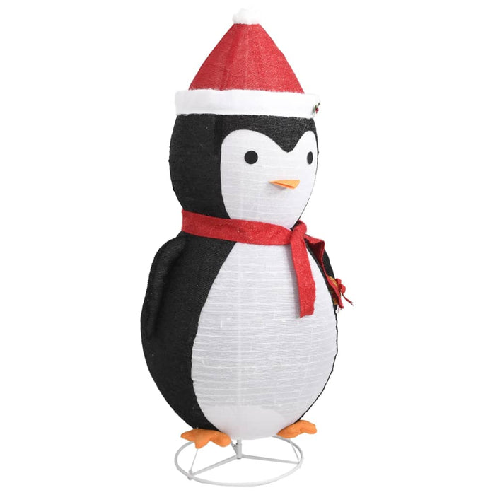 Figurină pinguin decorativă Crăciun, LED, 180 cm, țesătură lux - WALTI WALTI