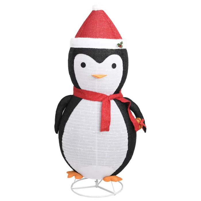 Figurină pinguin decorativă Crăciun, LED, 180 cm, țesătură lux - WALTI WALTI