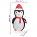 Figurină pinguin decorativă Crăciun, LED, 180 cm, țesătură lux - WALTI WALTI