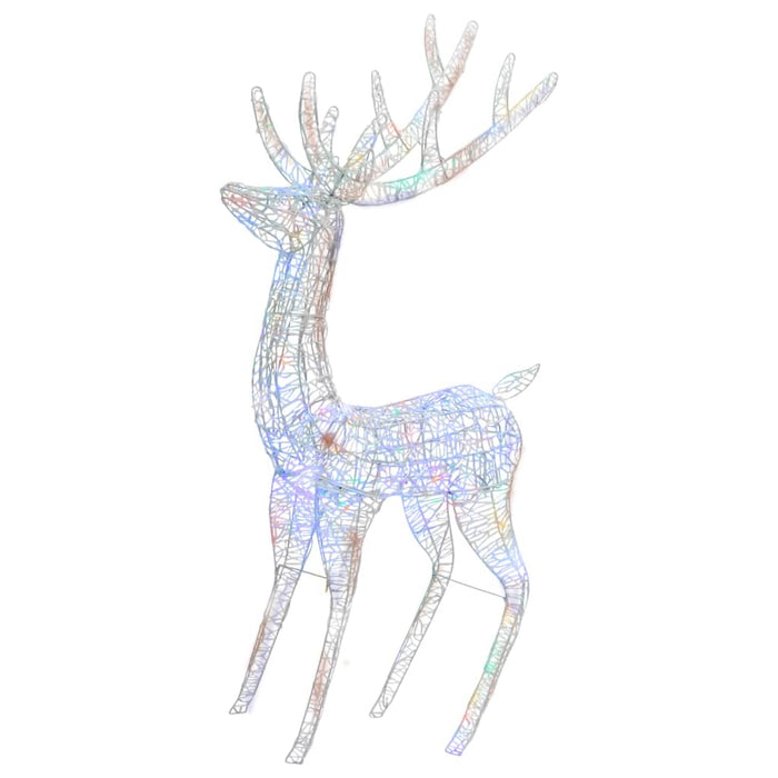 Ren de Crăciun, 250 LED-uri, multicolor, 180 cm, acril, XXL - WALTI WALTI