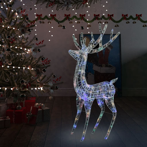 Ren de Crăciun, 250 LED-uri, multicolor, 180 cm, acril, XXL - WALTI WALTI