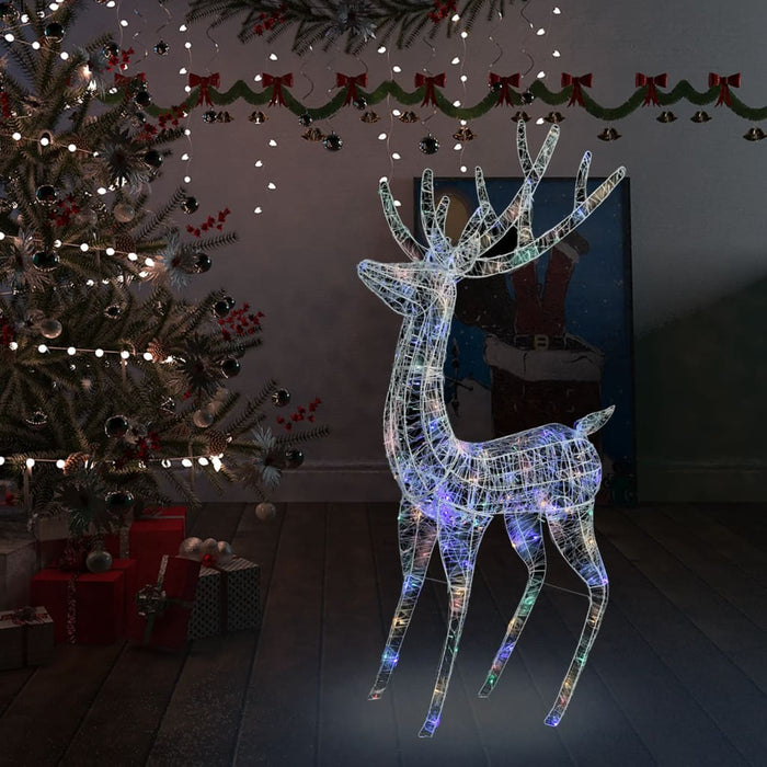Ren de Crăciun, 250 LED-uri, multicolor, 180 cm, acril, XXL - WALTI WALTI