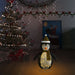 Figurină pinguin decorativă de Crăciun, LED, 60 cm țesătură lux - WALTI WALTI
