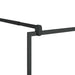 Paravan de duș walk-in negru 90x195 cm sticlă ESG transparentă - WALTI WALTI