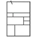 Paravan de duș walk-in negru 115x195 cm sticlă ESG transparentă - WALTI WALTI