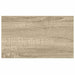 Rafturi perete suspendate 4 buc. alb/stejar 40x23x3,8 cm MDF - WALTI WALTI