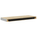 Rafturi perete suspendate 2 buc. alb/stejar 60x23,5x3,8 cm MDF - WALTI WALTI