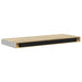 Rafturi perete suspendate 4 buc. alb/stejar 60x23,5x3,8 cm MDF - WALTI WALTI