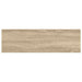 Raft de perete suspendat, alb și stejar, 80x23,5x3,8 cm, MDF - WALTI WALTI