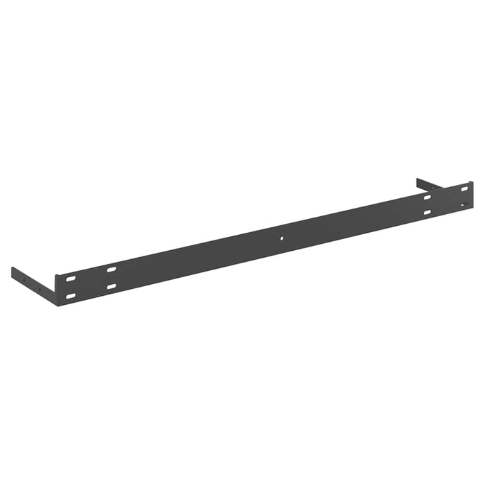 Raft de perete suspendat, stejar și alb, 90x23,5x3,8 cm, MDF - WALTI WALTI