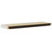 Rafturi perete suspendate 2 buc. stejar/alb 90x23,5x3,8 cm MDF - WALTI WALTI