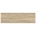 Rafturi perete suspendate 2 buc. stejar/alb 90x23,5x3,8 cm MDF - WALTI WALTI