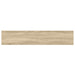 Rafturi perete suspendate 2 buc. stejar/alb 120x23,5x3,8 cm MDF - WALTI WALTI