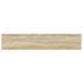Rafturi perete suspendate 4 buc. stejar/alb 120x23,5x3,8 cm MDF - WALTI WALTI