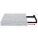 Rafturi perete suspendate 2 buc. gri beton 23x23,5x3,8 cm MDF - WALTI WALTI