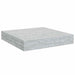 Rafturi perete suspendate 4 buc. gri beton 23x23,5x3,8 cm MDF - WALTI WALTI