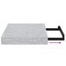 Rafturi perete suspendate 4 buc. gri beton 23x23,5x3,8 cm MDF - WALTI WALTI