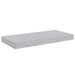 Rafturi de perete suspendate 2 buc. gri beton 50x23x3,8 cm MDF - WALTI WALTI