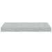 Rafturi de perete suspendate 2 buc. gri beton 50x23x3,8 cm MDF - WALTI WALTI