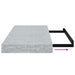 Rafturi de perete suspendate 2 buc. gri beton 50x23x3,8 cm MDF - WALTI WALTI