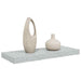 Raft de perete suspendat, gri beton, 60x23,5x3,8 cm, MDF - WALTI WALTI