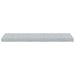 Raft de perete suspendat, gri beton, 80x23,5x3,8 cm, MDF - WALTI WALTI