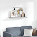 Raft de perete suspendat, gri beton, 80x23,5x3,8 cm, MDF - WALTI WALTI