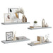 Rafturi de perete suspendate,4 buc,gri beton,80x23,5x3,8 cm,MDF - WALTI WALTI