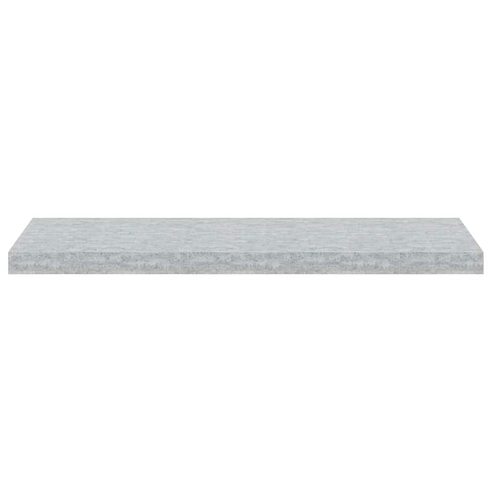 Rafturi de perete suspendate,4 buc,gri beton,80x23,5x3,8 cm,MDF - WALTI WALTI