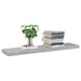Raft de perete suspendat, gri beton, 90x23,5x3,8 cm, MDF - WALTI WALTI