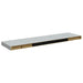 Rafturi perete suspendate 4 buc. gri beton 90x23,5x3,8 cm MDF - WALTI WALTI