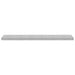 Raft de perete suspendat, gri beton, 120x23,5x3,8 cm, MDF - WALTI WALTI