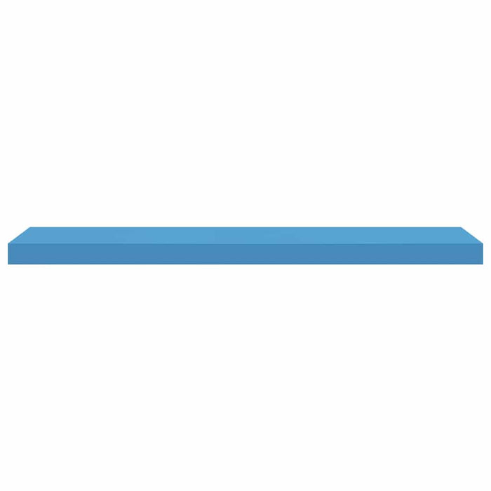 Raft de perete suspendat, albastru, 90x23,5x3,8 cm, MDF WALTI