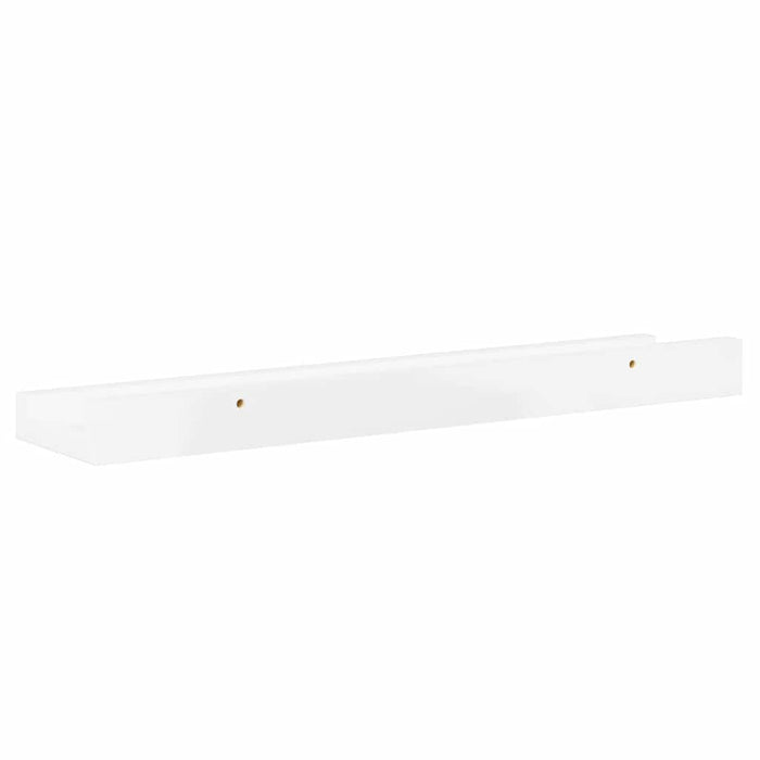 Rafturi de perete, 2 buc., alb extralucios, 40x9x3 cm - WALTI WALTI