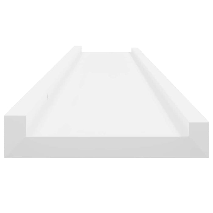 Rafturi de perete, 2 buc., alb, 100x9x3 cm - WALTI WALTI