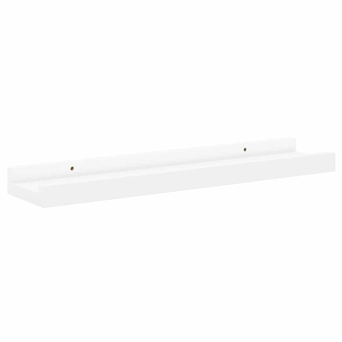 Rafturi de perete, 4 buc., alb, 40x9x3 cm - WALTI WALTI