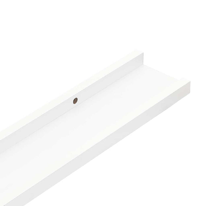 Rafturi de perete, 4 buc., alb, 60x9x3 cm - WALTI WALTI