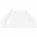 Rafturi de perete, 4 buc., alb, 80x9x3 cm - WALTI WALTI
