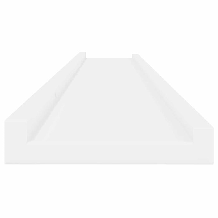 Rafturi de perete, 4 buc., alb, 115x9x3 cm - WALTI WALTI