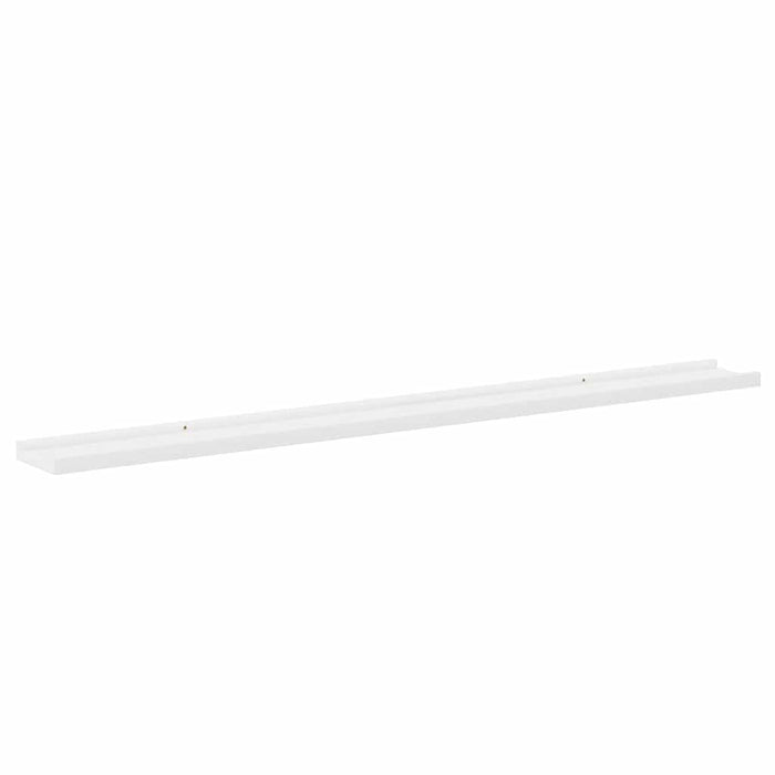 Rafturi de perete, 4 buc., alb, 115x9x3 cm - WALTI WALTI