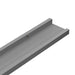 Rafturi de perete, 4 buc., gri, 80x9x3 cm - WALTI WALTI