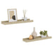 Rafturi de perete 2 buc. Stejar Sonoma 40x9x3 cm - WALTI WALTI