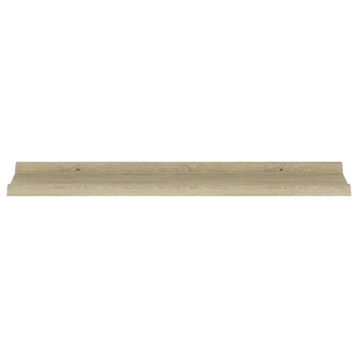 Rafturi de perete 2 buc. Stejar Sonoma 80x9x3 cm - WALTI WALTI