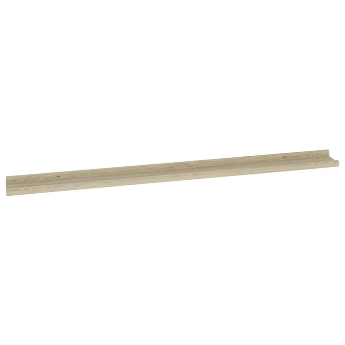 Rafturi de perete, 2 buc., stejar sonoma, 115x9x3 cm - WALTI WALTI