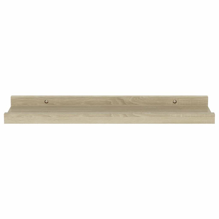 Rafturi de perete, 4 buc., stejar sonoma, 40x9x3 cm - WALTI WALTI
